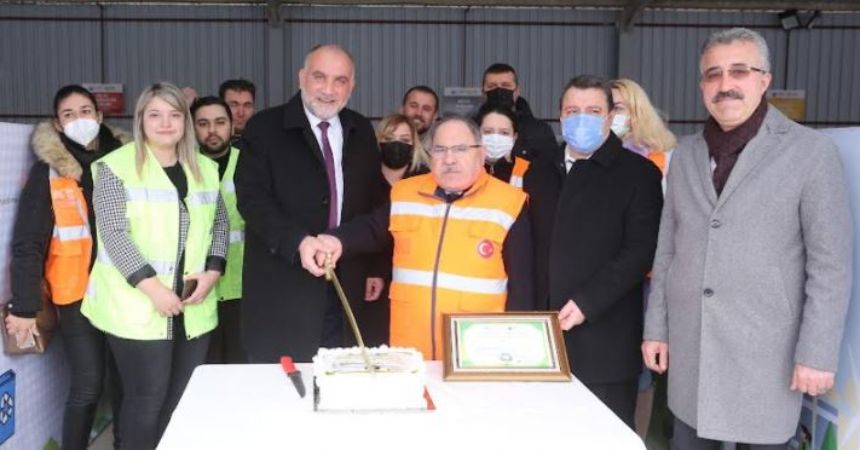 Canik'e sıfır atık belgesi