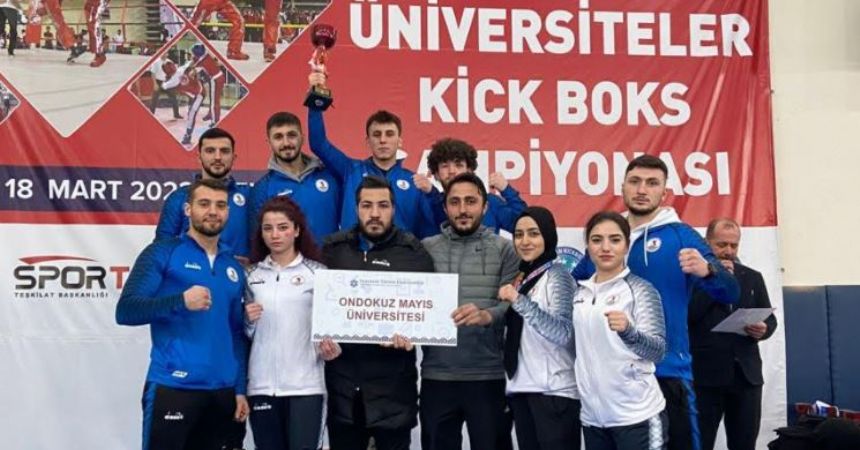 OMÜ ringde yıldızlaştı