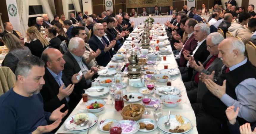 Mübadiller iftarda buluştu