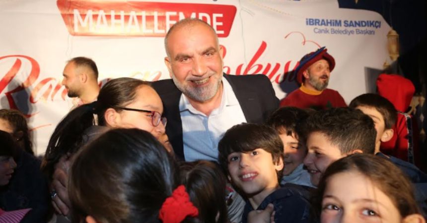 Canik'te üç gün bayram