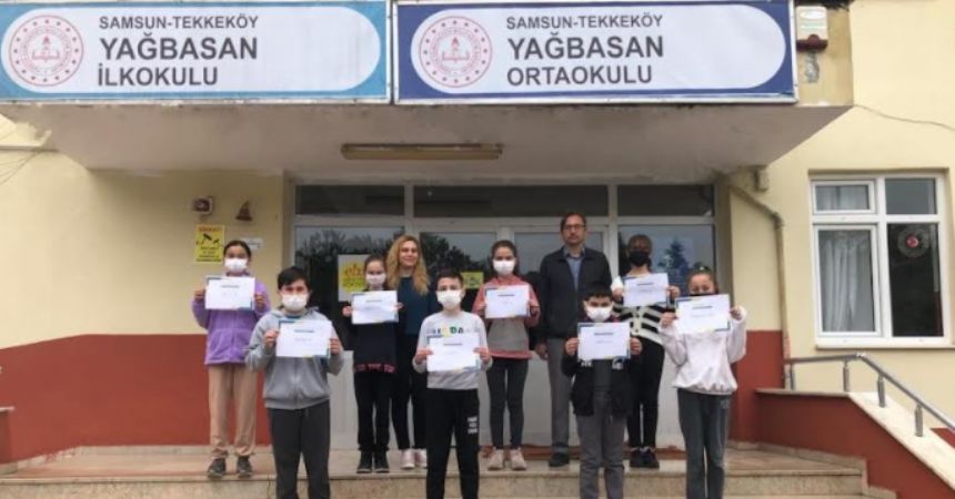 Yağbasan'da ingilizce ve teknoloji bir arada