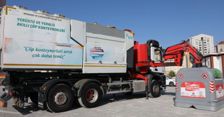 İlkadım'da yeni nesil çöp toplama