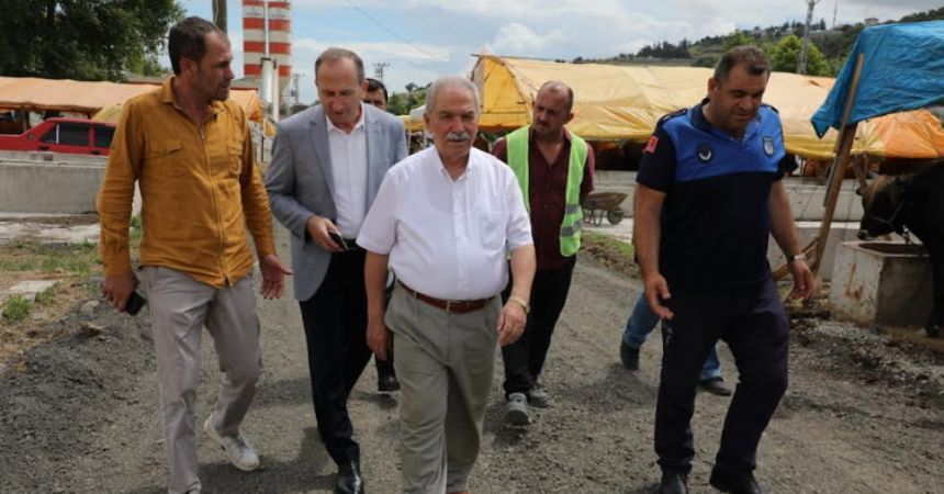 İlkadım kurban pazarı açıldı