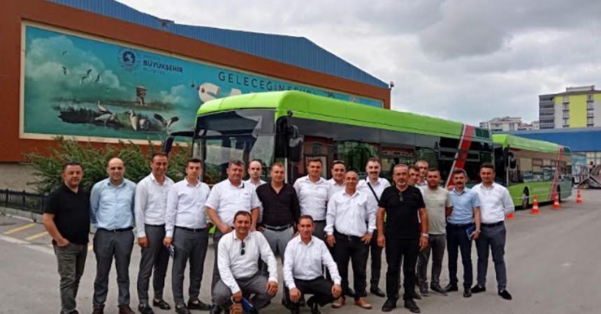 Elektrikli otobüs eğitimi