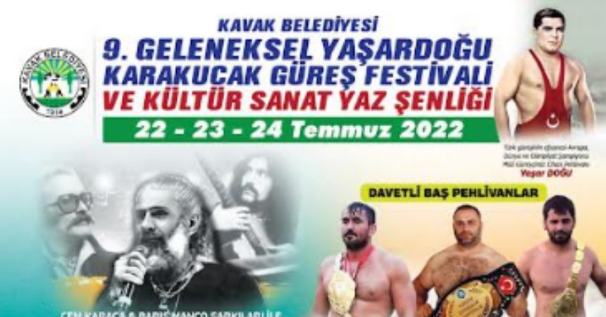 Kavak'ta şenlik heyecanı