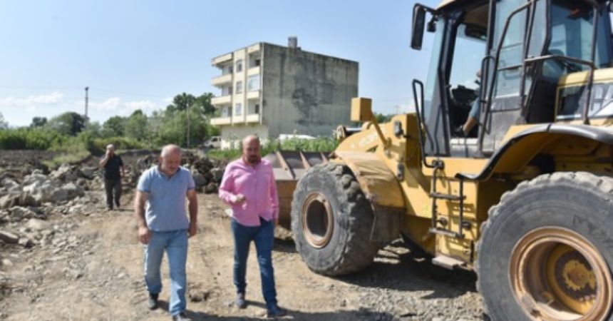 Tekkeköy'de yol ağı güçleniyor