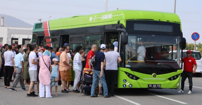Elektrikli otobüsler yollarda