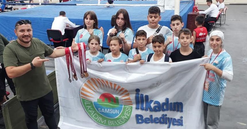 İlkadım'dan 9 madalya İlkadım'dan 9 madalya