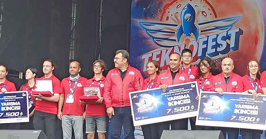 Teknofest'te Samsun'a 9 ödül