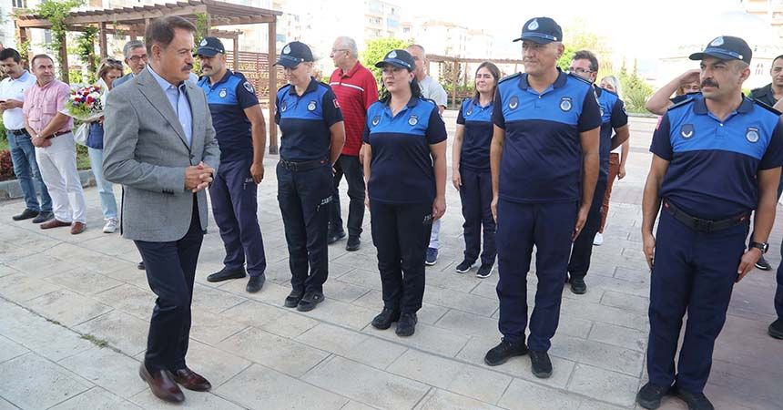 Atakum Zabıtası'nın gurur günü