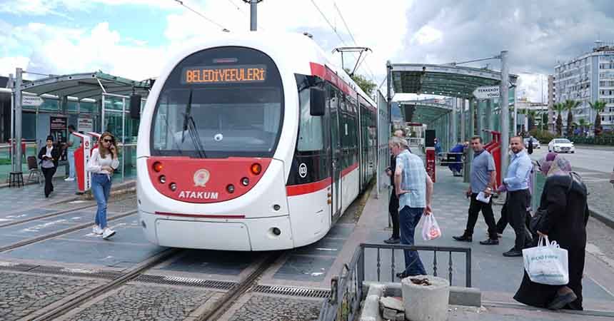 Tramvay rekor kırdı Tramvay rekor kırdı