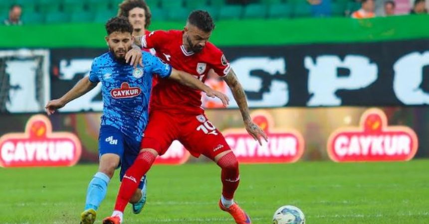SAMSUN PUANLA DÖNDÜ 1-1 SAMSUN PUANLA DÖNDÜ 1-1