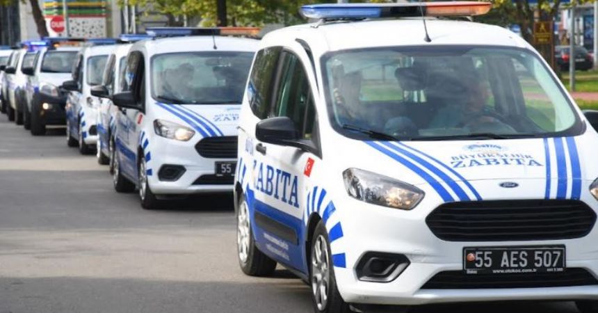 Zabıtaya yeni araç