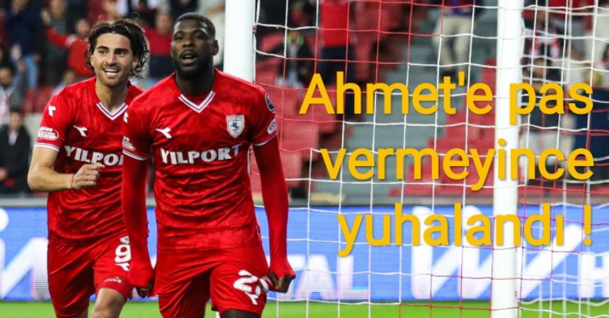 Golü yanlışlıkla mı attı!