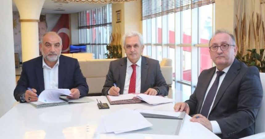 Canik'te tohum desteği