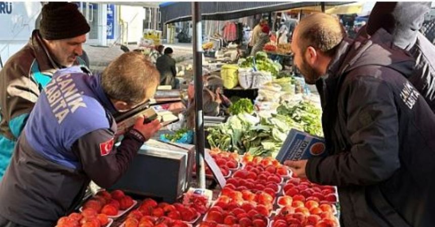 Canik'te esnafa tartı çağrısı
