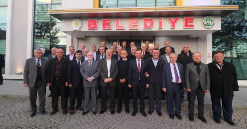 Başkanlar Kavak'ta toplandı