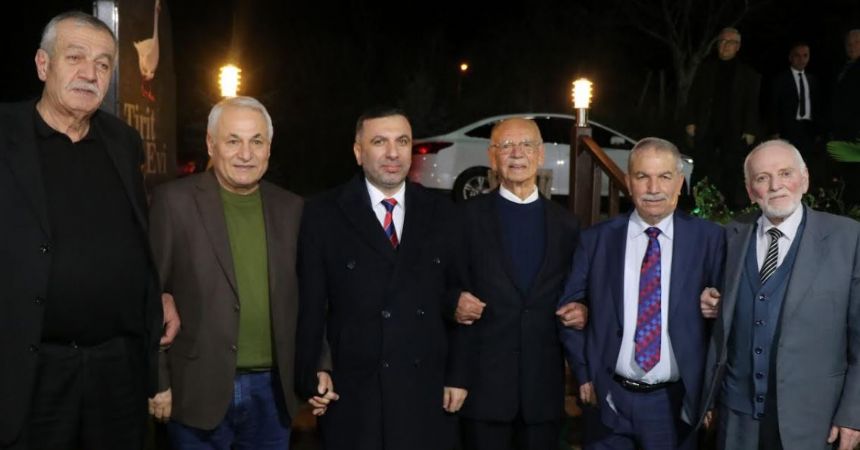 Kavak'ta başkanlar buluştu