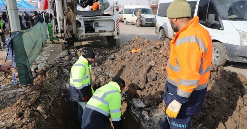 SASKİ Elbistan'ın su sorununu çözdü