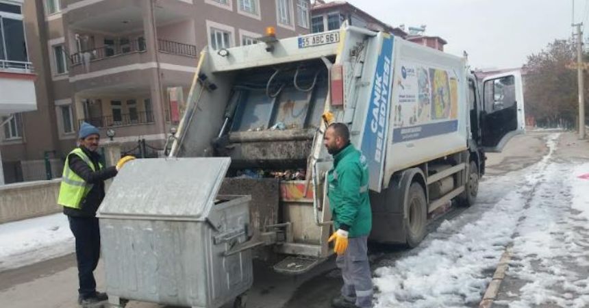 Elbistan'ın temizliği Canik'te!