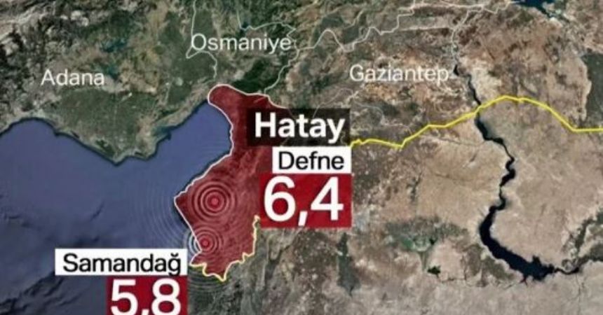 Hatay 6.4 ile yeniden sallandı