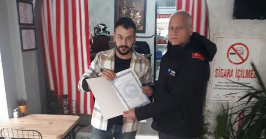 Canik'te ruhsat denetimi