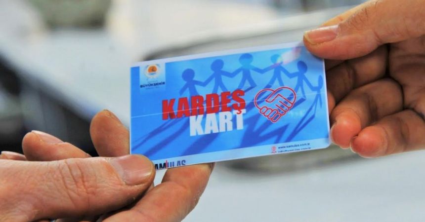 Afetzedeler için Kardeş kart