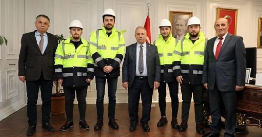 İlkadım ekibi deprem bölgesinde