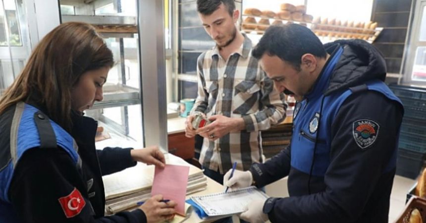 İlkadım'da fırınlara denetim