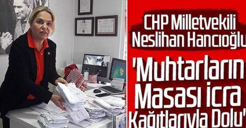 Muhtarlık icra tebligatı doldu