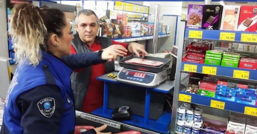 Canik'te yoğun denetim