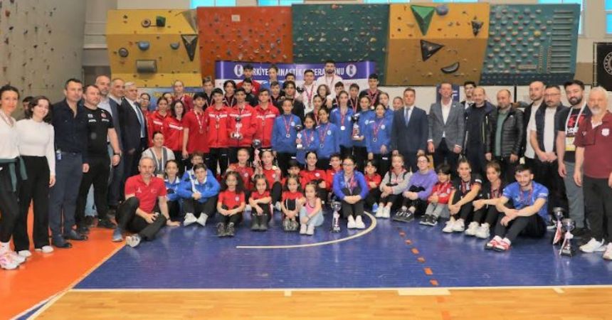 Trampolin şampiyonası sona erdi