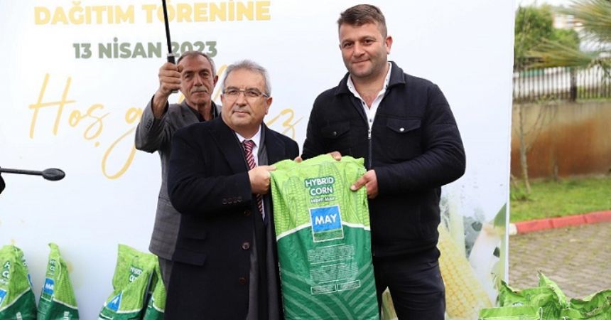 Büyükşehir'den tohum desteği