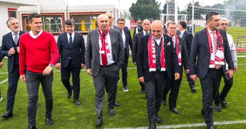 TFF Başkanı'ndan ziyaret