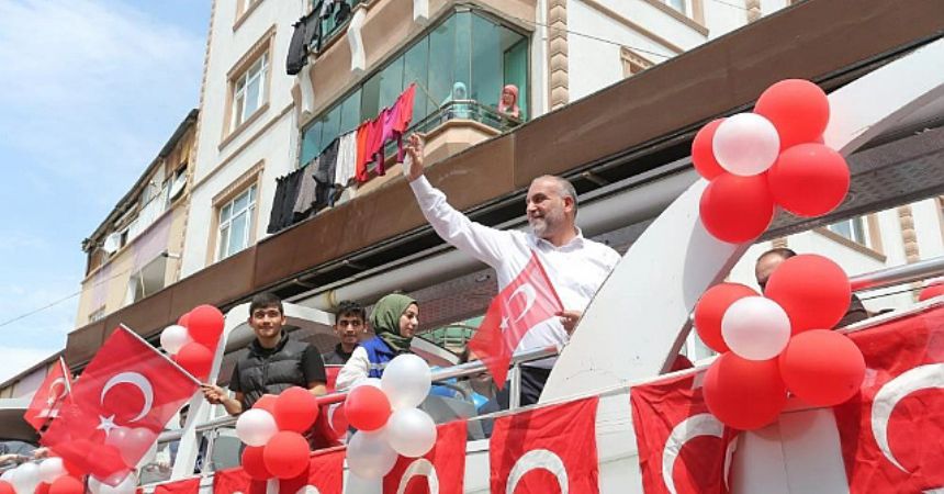 Canik'e 19 Mayıs coşkusu