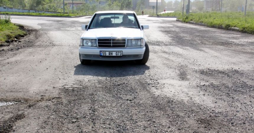 Büyükşehir'den asfalt makyajı