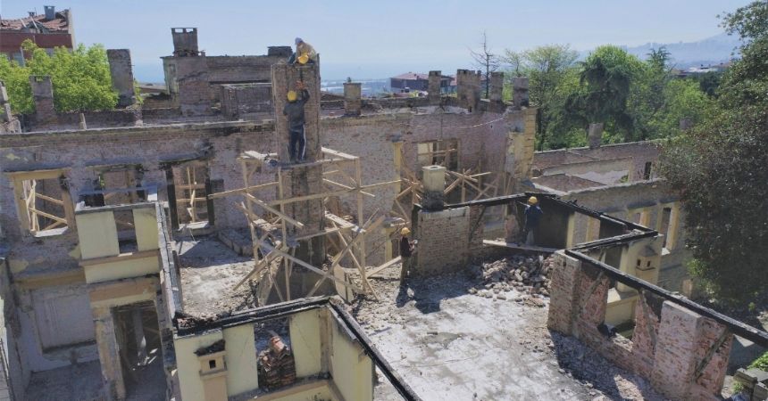 Restorasyon başladı