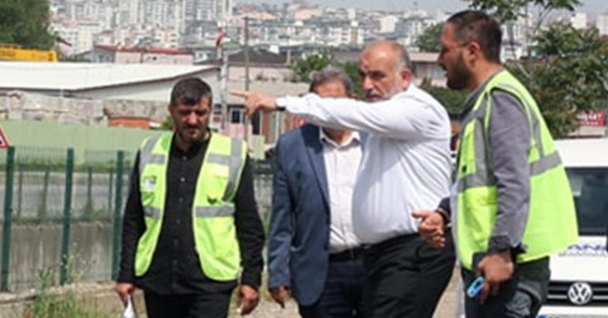 Canik'te park atağı