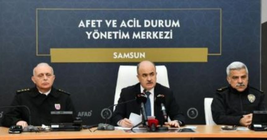 Vali Dağlı: Vatandaş tedbirini alsın