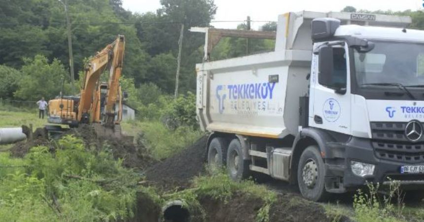 'Tekkeköy'ü geleceğe taşıyoruz' 'Tekkeköy'ü geleceğe taşıyoruz'