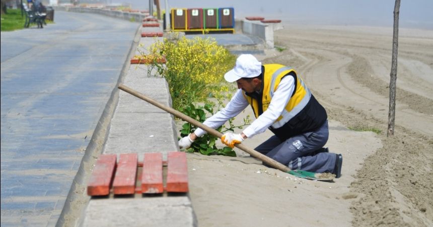 Plajlar sezona hazır