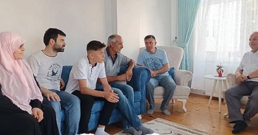Demirtaş'tan hacı ziyareti