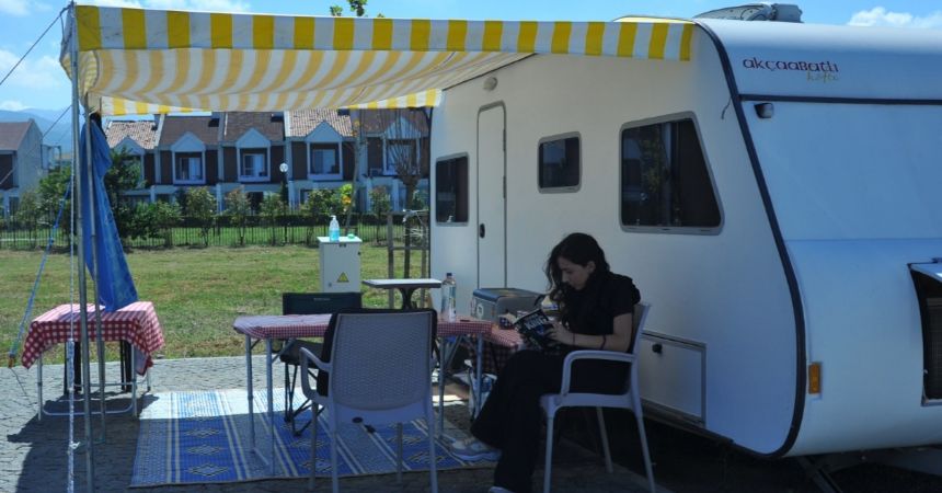Samsun karavan tatilinin gözdesi