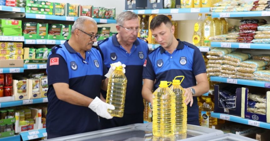 Etiket oyununa zabıta denetimi
