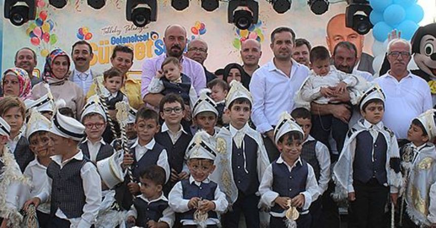 Tekkeköy'de sünnet şöleni