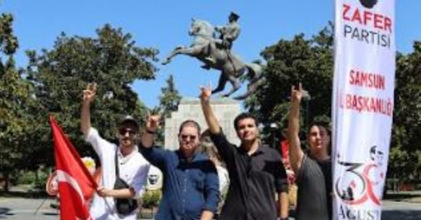Zafer Partisi'nden bayrak nöbeti