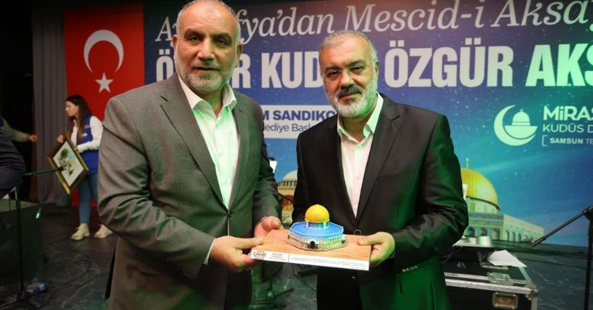 Canik'te Kudüs Gecesi