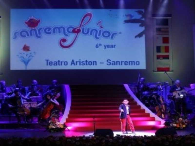 Türk Çocukları “san Remo Çocuk Şarkı Yarışması” Nda Türk Çocukları “san Remo Çocuk Şarkı Yarışması” Nda