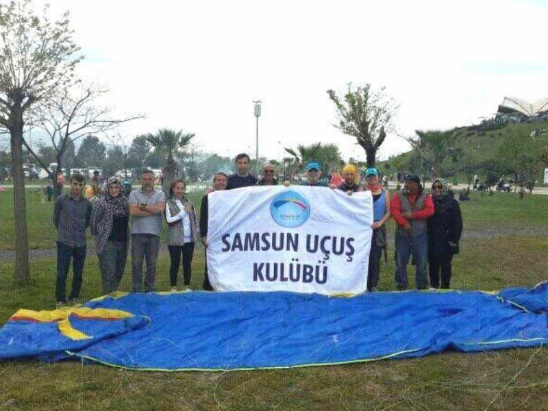 Samsun’da Yamaç Paraşütüne İlgi Artıyor