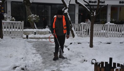 Atakum'da Kaldırımlara Özel Önlem